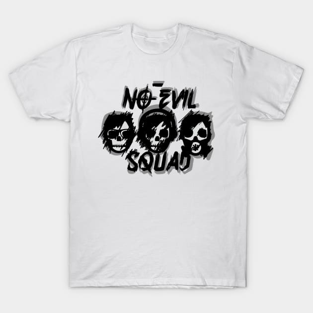 No Evil Squad T-Shirt by rzlukman